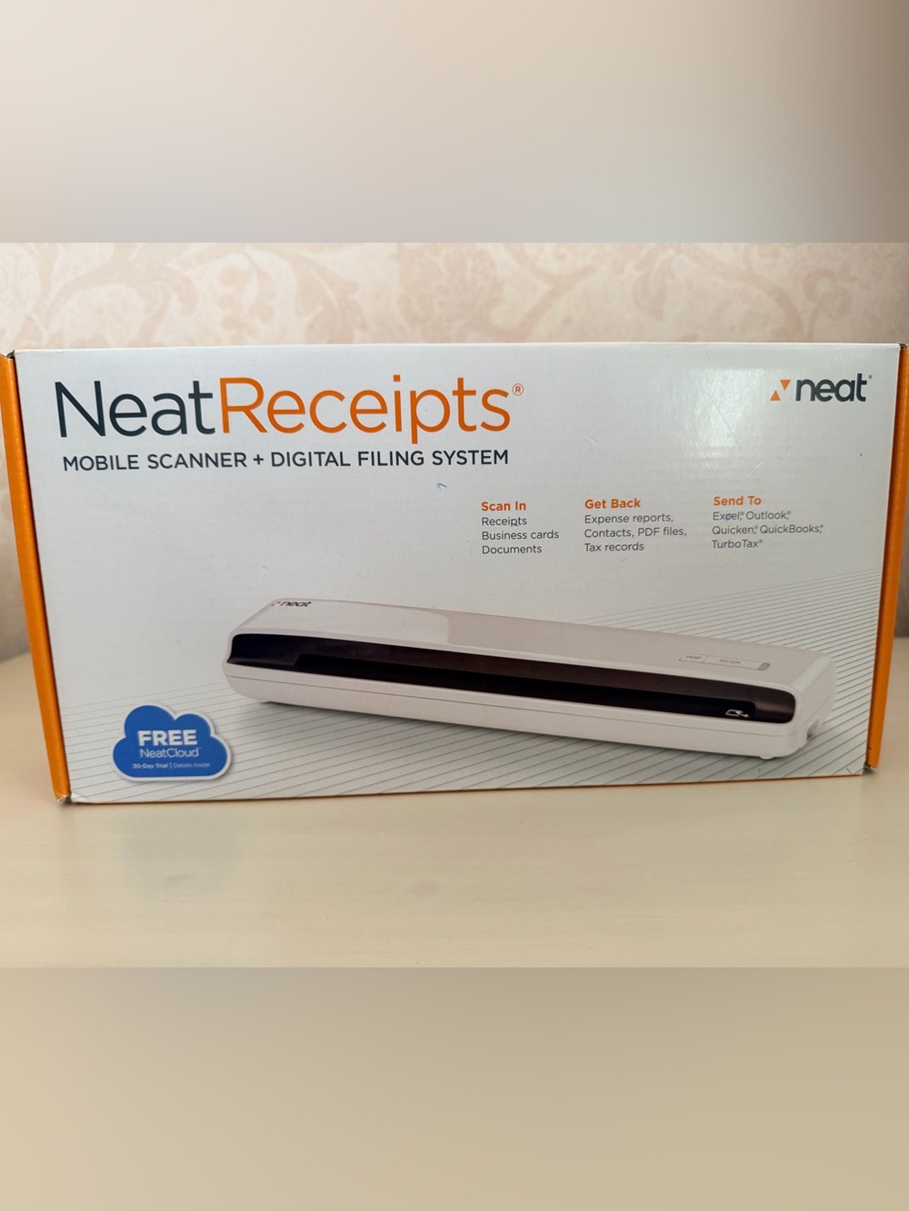 NWT UNOPENED Neat Receipts mobile scanner & digital filing system